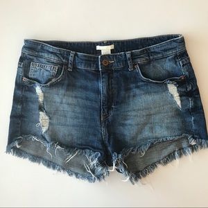 H&M Denim Cutoff Shorts